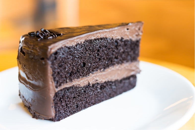 Slice of Chocolate cake